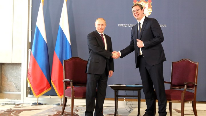 Danas: президент Сербии Вучич не поздравил Путина с днём рождения