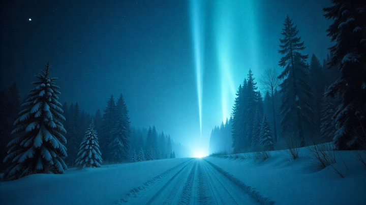 Жителей Подмосковья предупредили о появлении в небе гигантских световых столбов