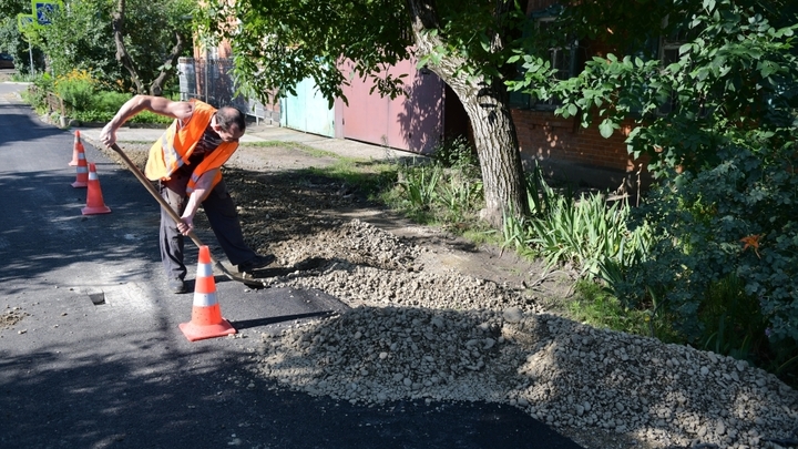 Ремонт улицы Маяковского в Краснодаре закончат к концу недели