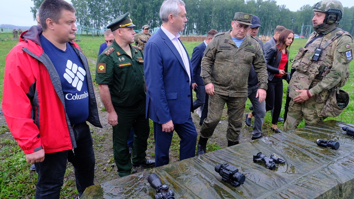 Условия, близкие к боевым: Губернатор Травников посетил центр военной допподготовки Звезда