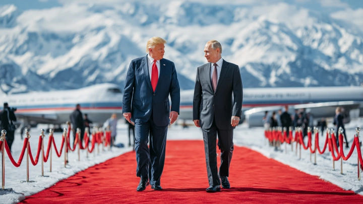 Путин и Трамп в первые минуты нарушили протокол