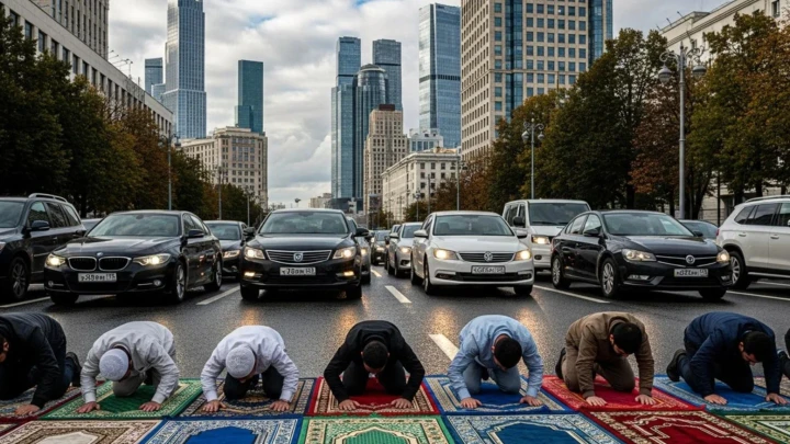Это не только неприятно: Верховный муфтий России выступил против демонстративного публичного намаза