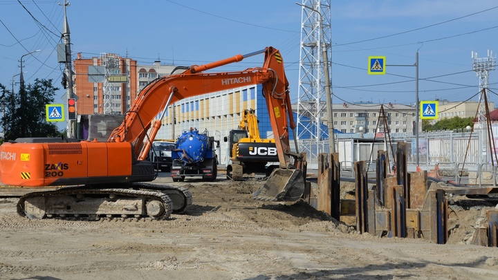 В Кургане восстановят часть дорожного покрытия и откроют перекресток на улице Куйбышева