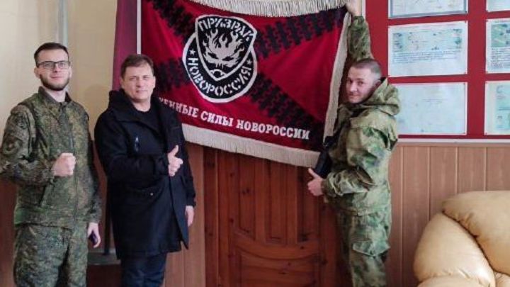 Делегация г.о. Пушкинский прибыла на передовую с гуманитарным грузом
