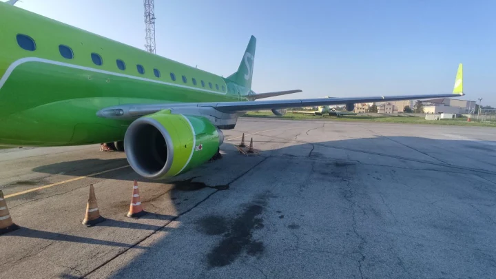 Вылетевший из Новосибирска в Братск самолёт S7 вернулся из-за неисправности