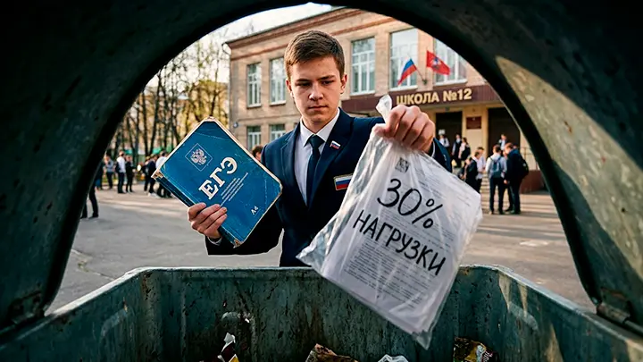 Дети работают больше взрослых: Школьную программу сократят на треть. Но радоваться не стоит