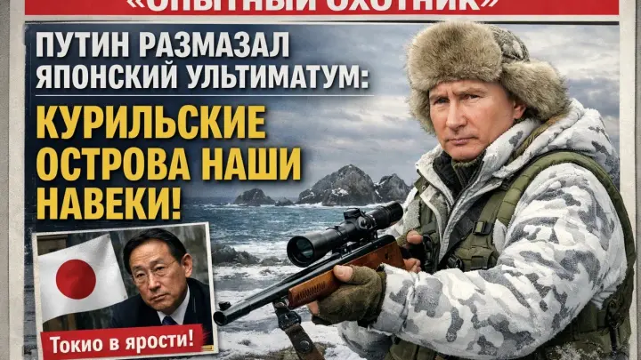 «Опытный охотник» Путин размазал японский ультиматум: Курильские острова наши навеки