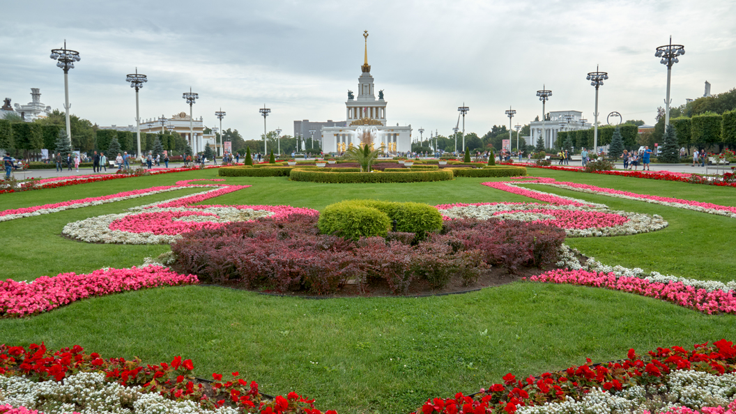 Цветники москвы