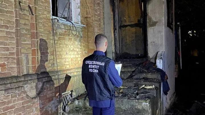 Во время пожара в Армавире погибла 47-летняя женщина