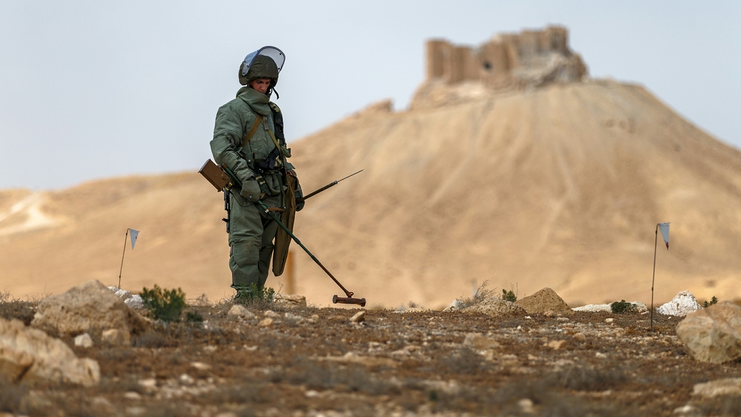 В Сирии российские саперы обезвредили почти 2000 опасных предметов