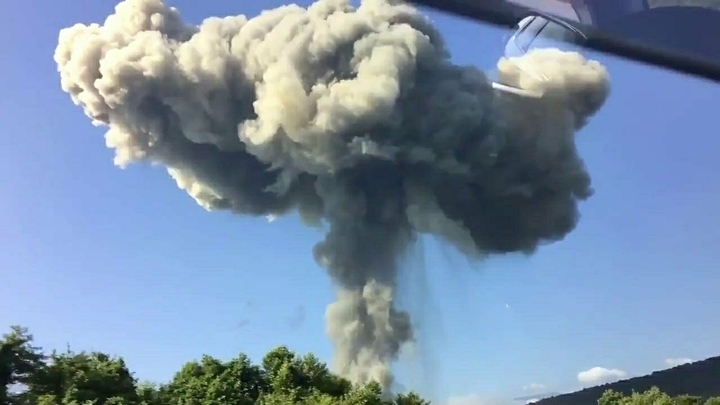 Опубликованы кадры уничтожения РСЗО HIMARS, бивших по пляжу Севастополя 23 июня