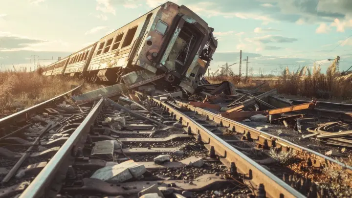 Строительный кран рухнул на поезд с пассажирами в Таиланде