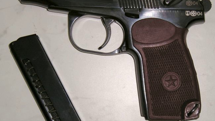 В Краснодарском крае во время досмотра КамАЗа найден пистолет Макарова