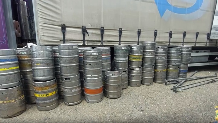 В Успенском районе из незаконного оборота изъяли 10 тонн пива