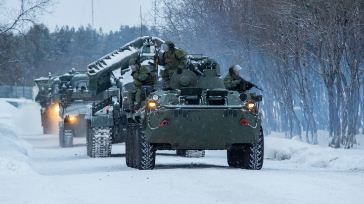 Украинская военная колонна попала под страшный удар