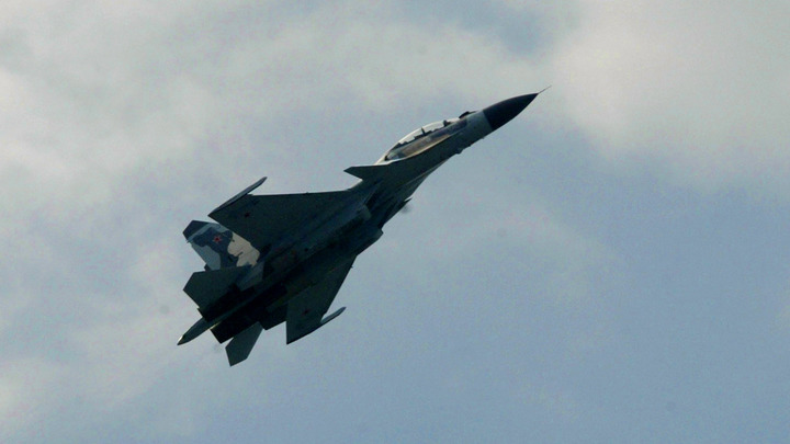 Штурмовики Су-25 ВКС России нанесли удар по колонне ВСУ на Запорожье