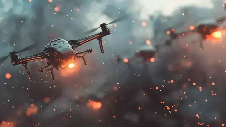 Удар русских дронов-обманок стал неожиданным для ВСУ: такого в столице фашистского режима не ждали