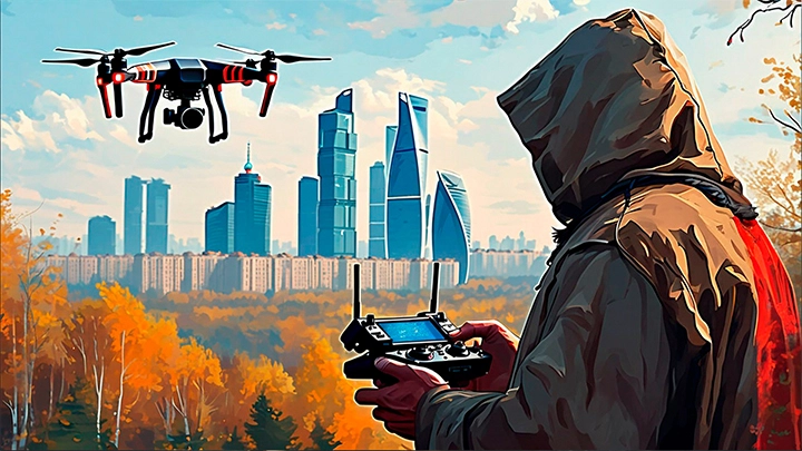Дроны по Москве запускают с лесных опушек: Эксперт Товкач объяснил схему – Привозят почтой. Поставил на два кирпича – и вперёд