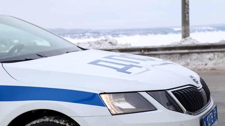 В Балашихе на Горьковском шоссе в массовую аварию попали девять автомобилей