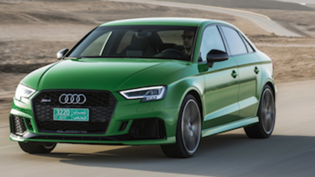 В интернете опубликованы фото заряженного Audi RS3 Sedan В интернете опубликованы фото заряженного Audi RS3 Sedan
