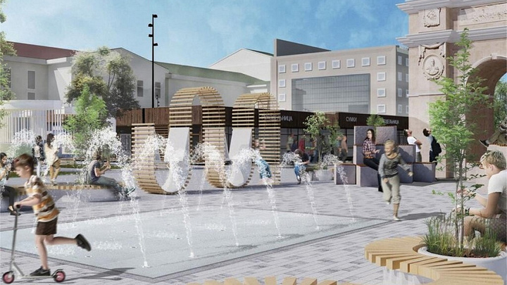 На реконструкцию Театральной площади Анапы в 2023 году выделят 95 млн рублей