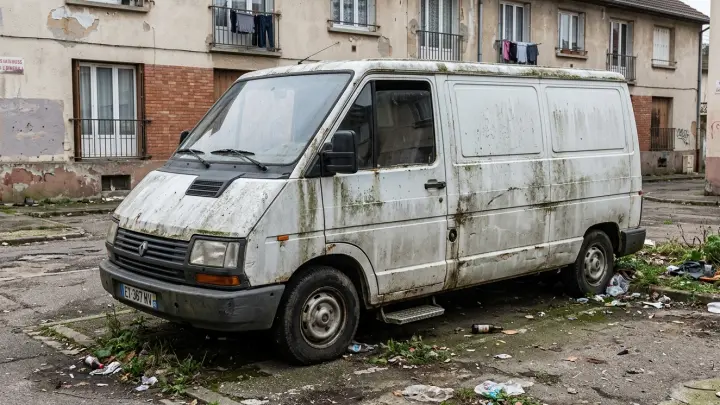 Во Франции отец год держал истощённого девятилетнего сына в запертом фургоне
