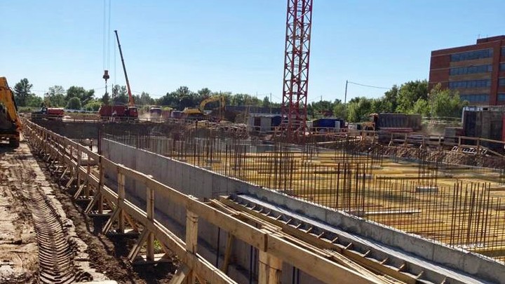 В Долгопрудном приступили к возведению третьего этажа начальной школы физтех-лицея имени Капицы