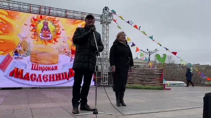 Сапожников поздравил читинцев с Масленицей и попросил у них прощения