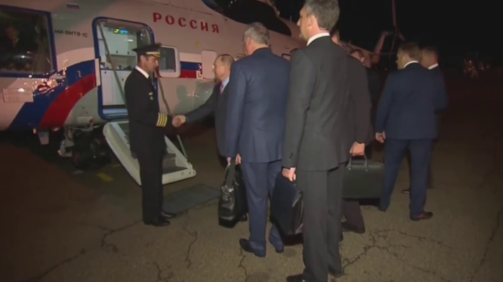 Как на самом деле выглядит вертолёт Путина - видео изнутри