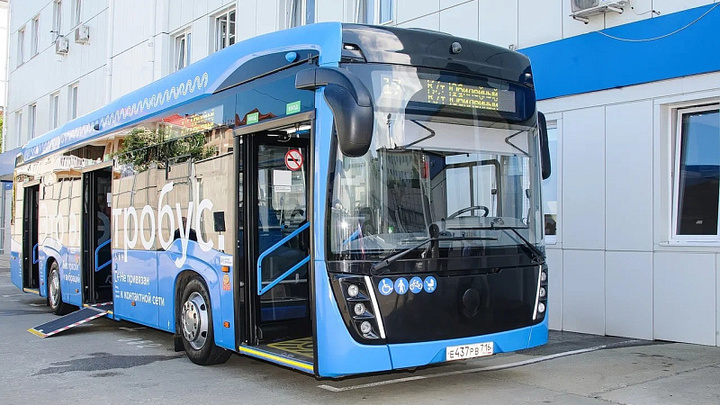 В Сочи стартовали испытания электробуса российского производства