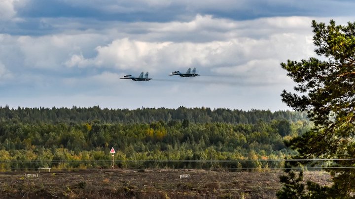 Русский ас подбил украинский Су-25 в ходе воздушного боя