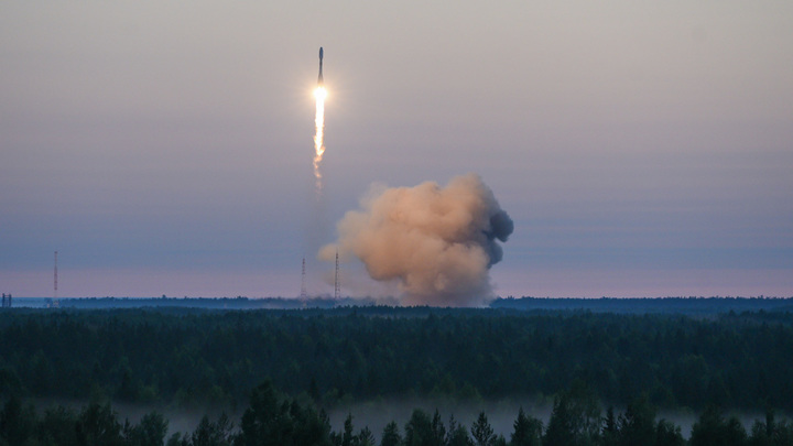 Россия отправила в космос уникальный экипаж. Видео.