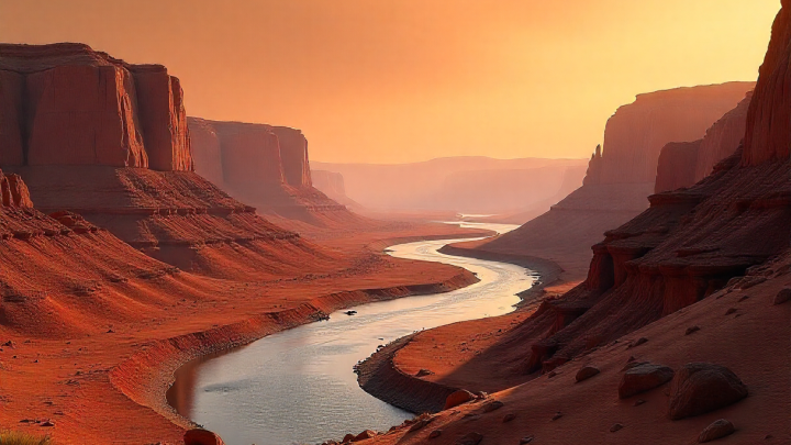 Тайна неправильных рек Марса: как вода текла вопреки законам