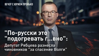 По-русски это подогревать г...вно: депутат Рябцева разнесла чиновников за спасение Волги