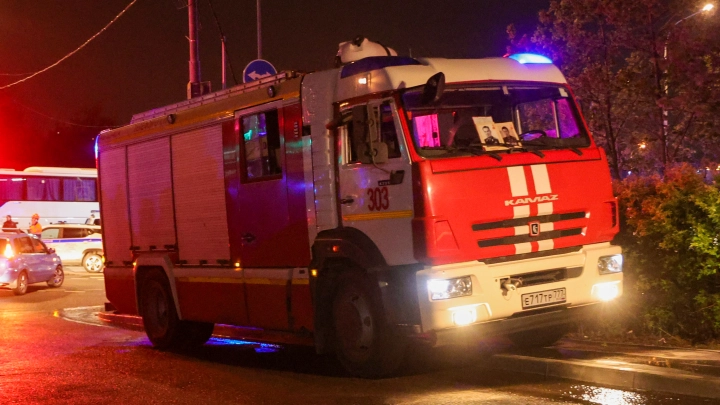 Апокалипсис на дороге: В центре Краснодара загорелся автобус