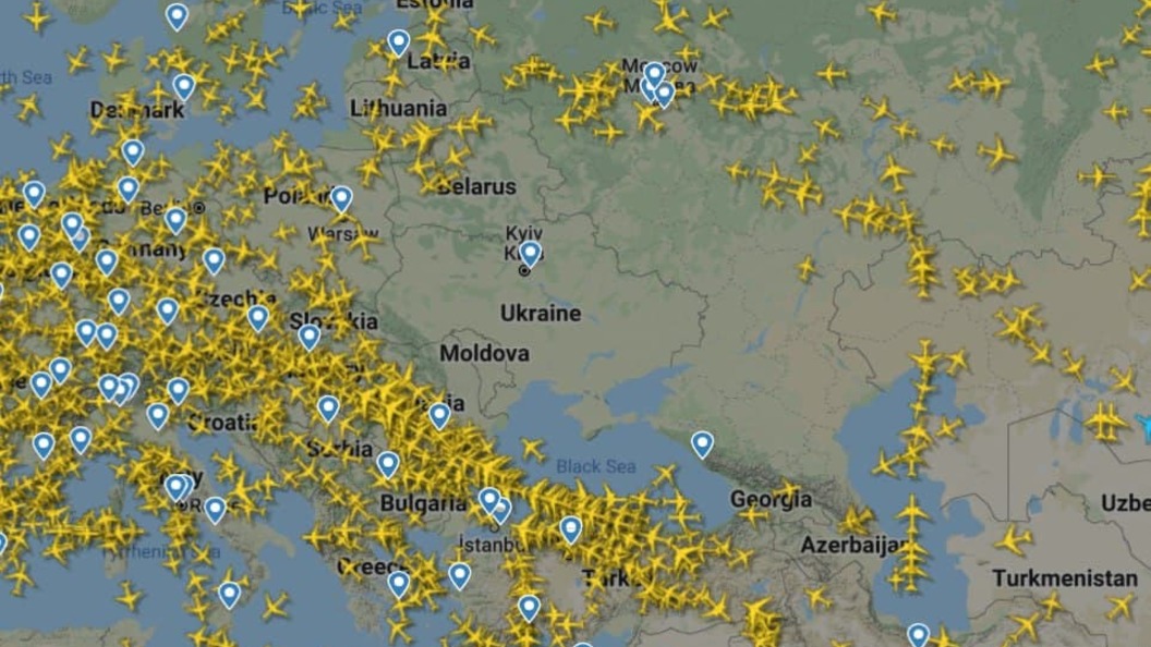 Поиск рейсов - FlightAware