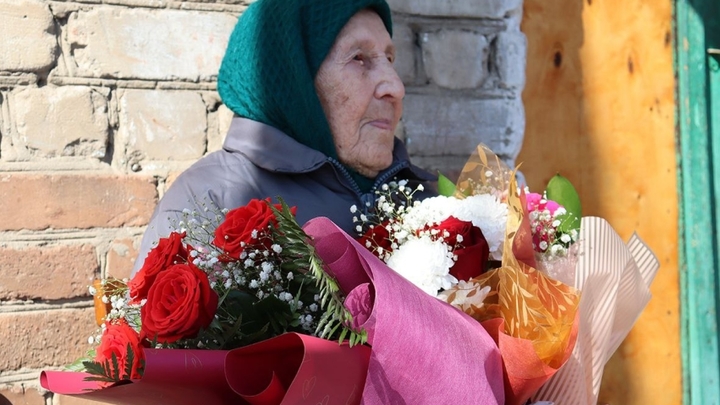 Ветеран Великой Отечественной войны отметила 100-летие в Забайкалье