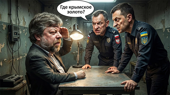 Ну и ну! Украина нашла способ отвоевать Крым. Арест русского археолога вскрыл суть гениального плана