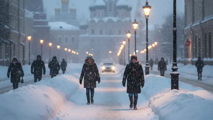 Сугробы в Москве за январские каникулы вырастут до 24 сантиметров