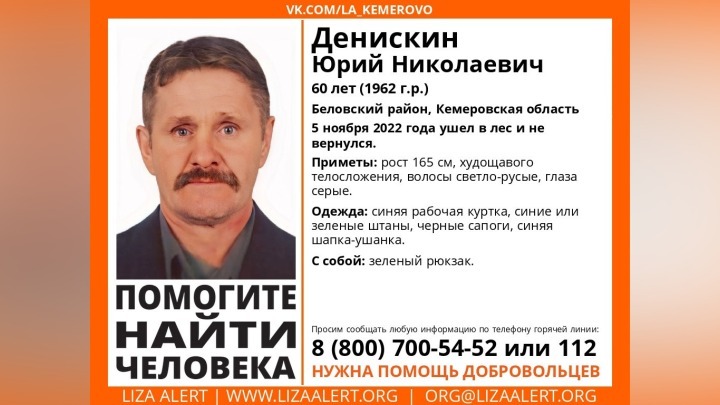 Мужчина с зеленым рюкзаком ушел в лес и пропал в Кузбассе