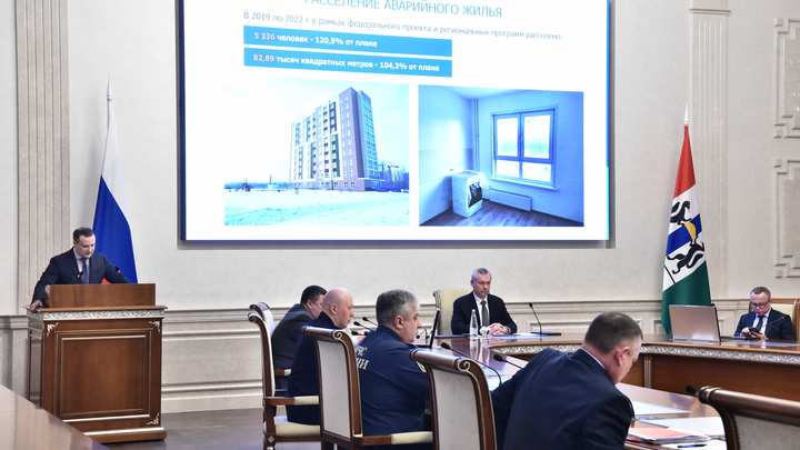 Губернатор Травников поручил в срок выполнять нацпроекты и областные программы