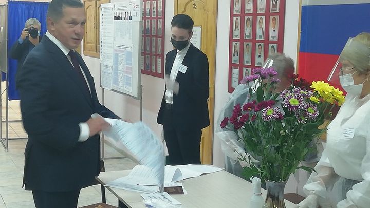 Голос засчитан: Юрий Трутнев выполнил свой гражданский долг в Чите