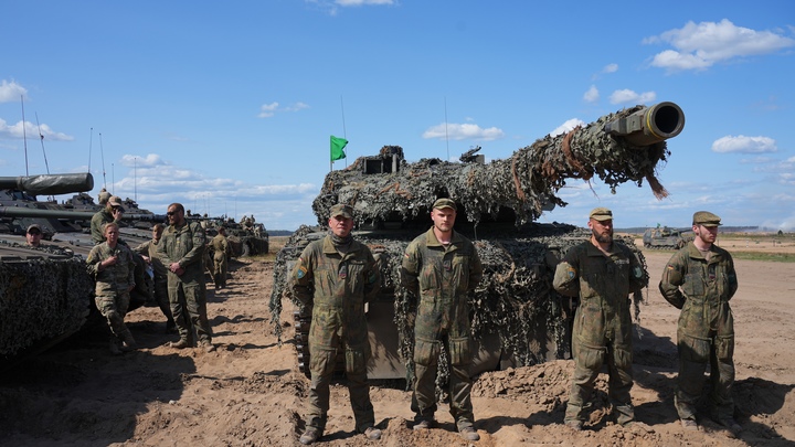Военкор Сладков сообщил о роковой ошибке Leopard ВСУ: Подбил два своих сородича