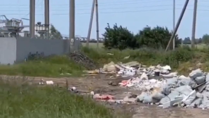 Полиция ищет чёрных мусорщиков, устроивших четыре незаконные свалки в Краснодаре