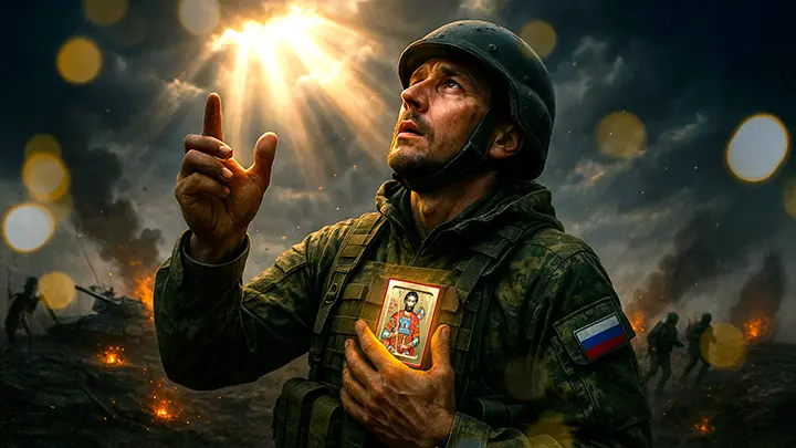 Осколок у сердца остановила икона: Чудо на фронте и в тылу. Как один русский батюшка дважды спас бойца