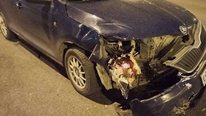 Юная леди на Шкоде Рапид сбила в Тольятти байкера на Кавасаки