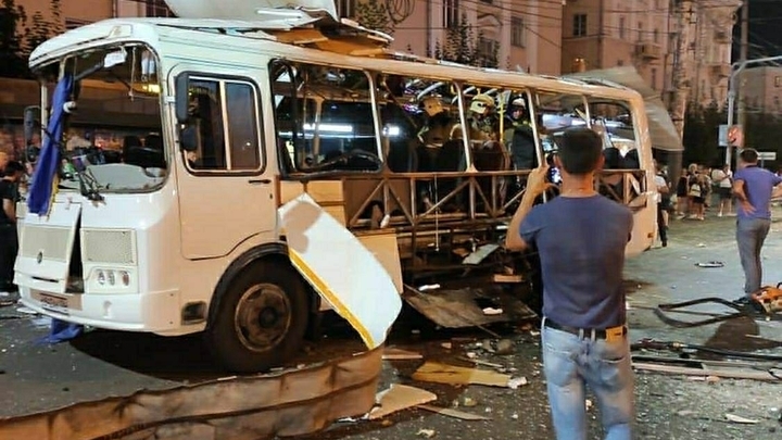 Источники рассказали о предмете под сиденьем автобуса, где произошёл взрыв
