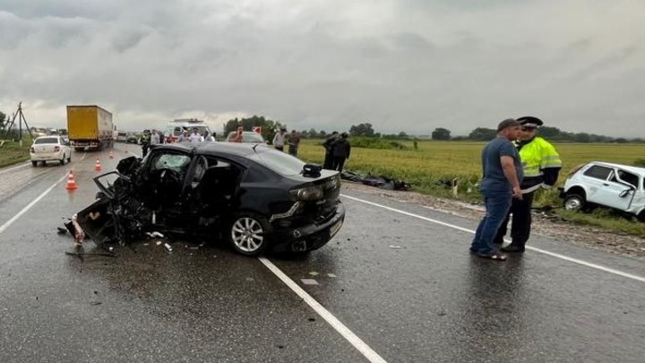 В Крымском районе в ДТП с Нивой погибли 3 человека