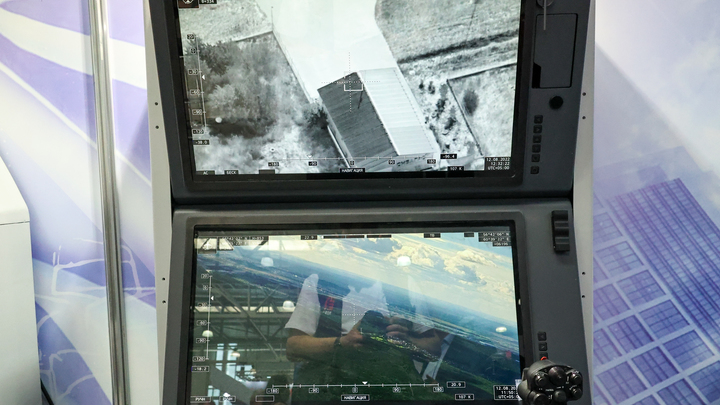 RV показала воздушный бой FPV дрона-камикадзе Пегас с БПЛА Mavic ВС РФ над Бахмутом