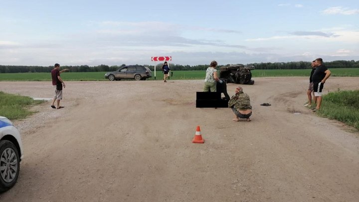Водитель квадроцикла погиб в ДТП на трассе в Искитимском районе
